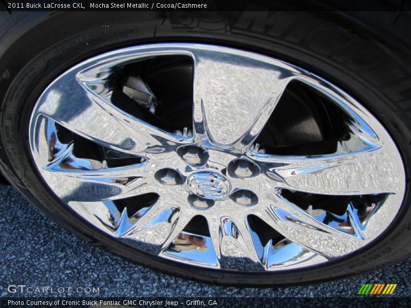 Mocha Steel Metallic / Cocoa/Cashmere 2011 Buick LaCrosse CXL