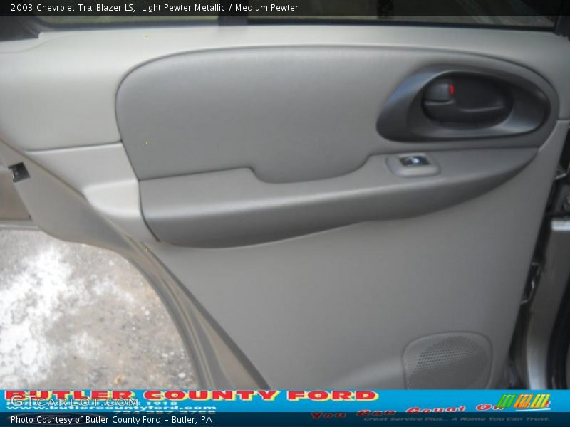 Light Pewter Metallic / Medium Pewter 2003 Chevrolet TrailBlazer LS
