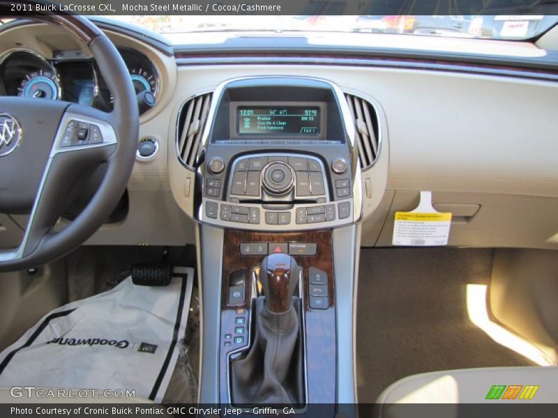 Mocha Steel Metallic / Cocoa/Cashmere 2011 Buick LaCrosse CXL
