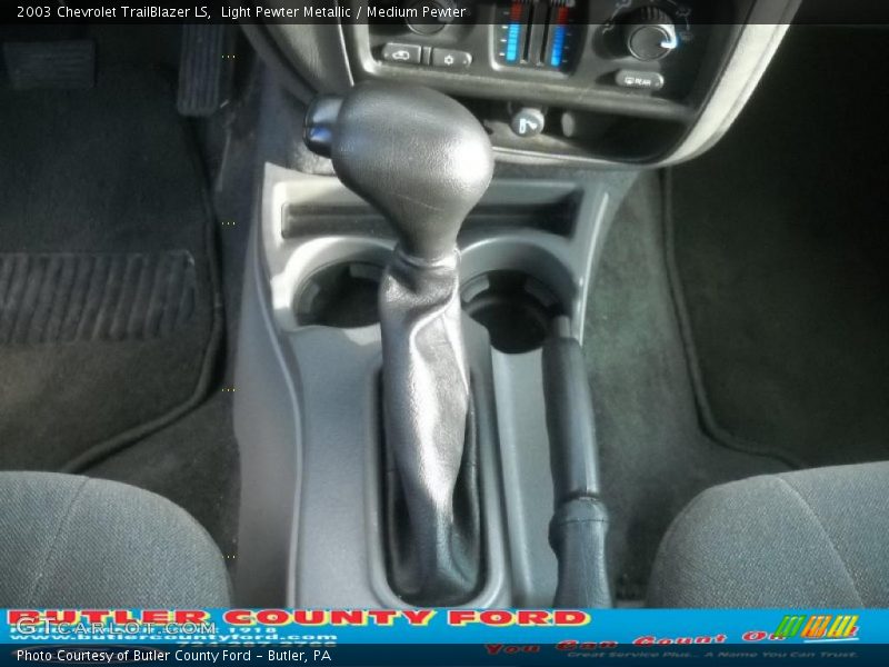 Light Pewter Metallic / Medium Pewter 2003 Chevrolet TrailBlazer LS