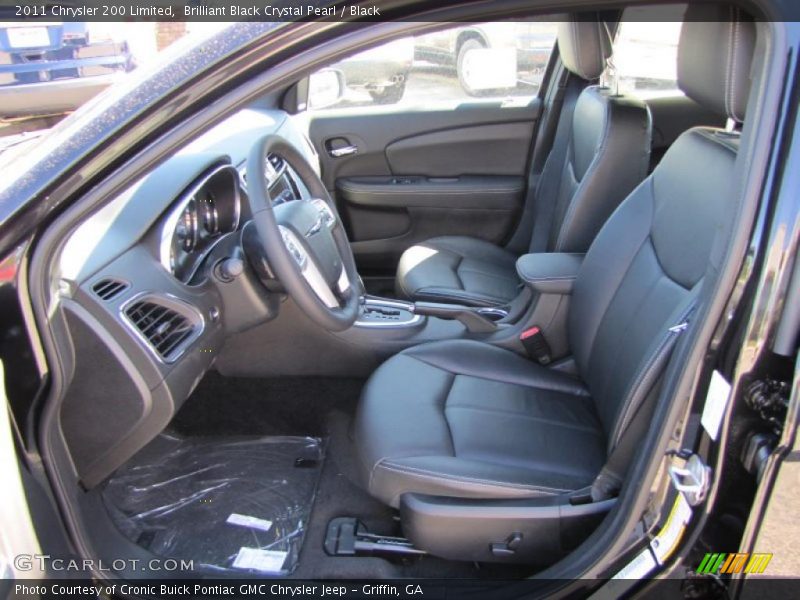  2011 200 Limited Black Interior