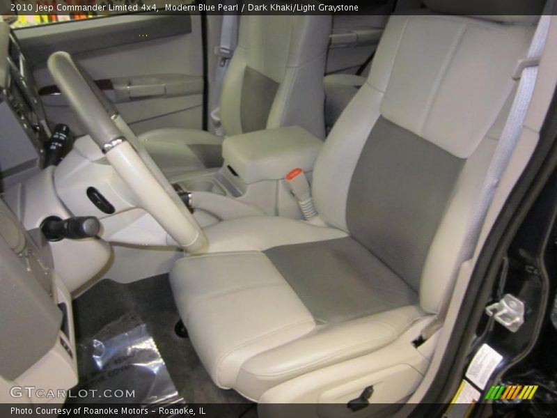  2010 Commander Limited 4x4 Dark Khaki/Light Graystone Interior
