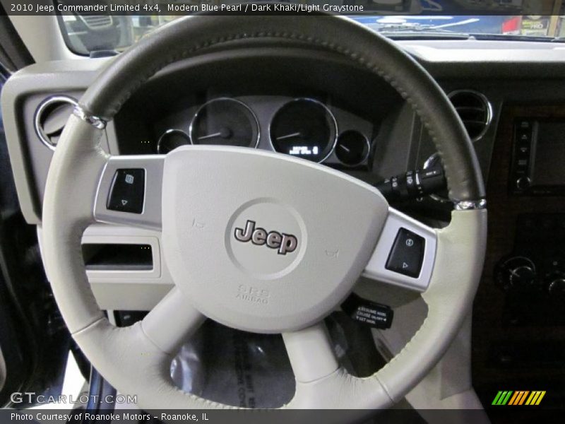  2010 Commander Limited 4x4 Steering Wheel