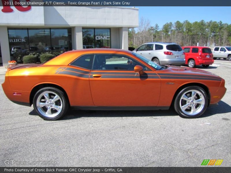  2011 Challenger R/T Classic Toxic Orange Pearl
