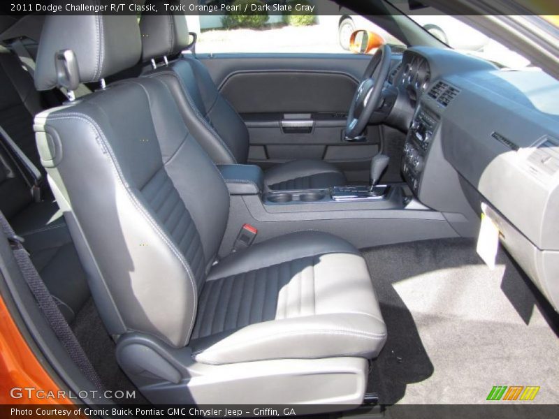  2011 Challenger R/T Classic Dark Slate Gray Interior