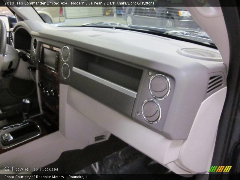 Modern Blue Pearl / Dark Khaki/Light Graystone 2010 Jeep Commander Limited 4x4
