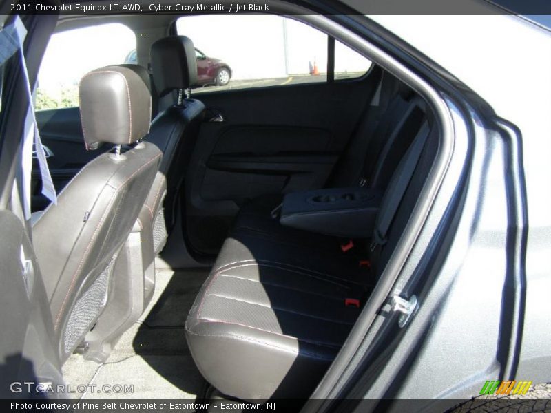 Cyber Gray Metallic / Jet Black 2011 Chevrolet Equinox LT AWD