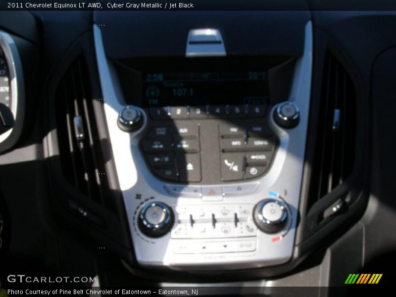 Cyber Gray Metallic / Jet Black 2011 Chevrolet Equinox LT AWD