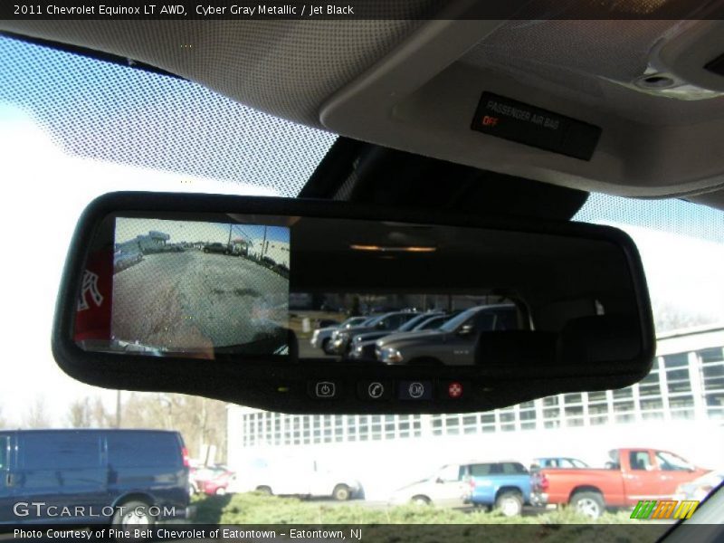 Cyber Gray Metallic / Jet Black 2011 Chevrolet Equinox LT AWD