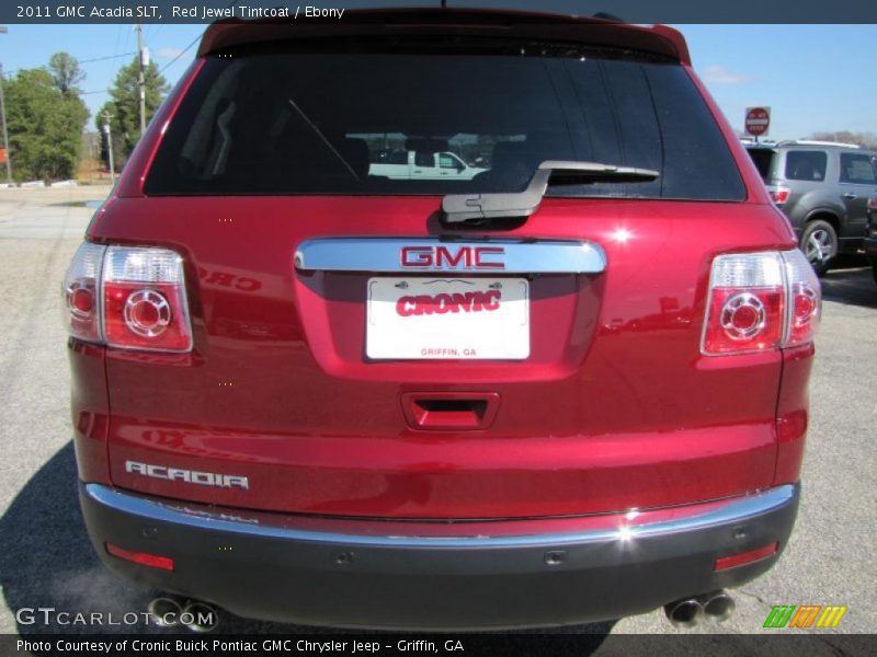 Red Jewel Tintcoat / Ebony 2011 GMC Acadia SLT