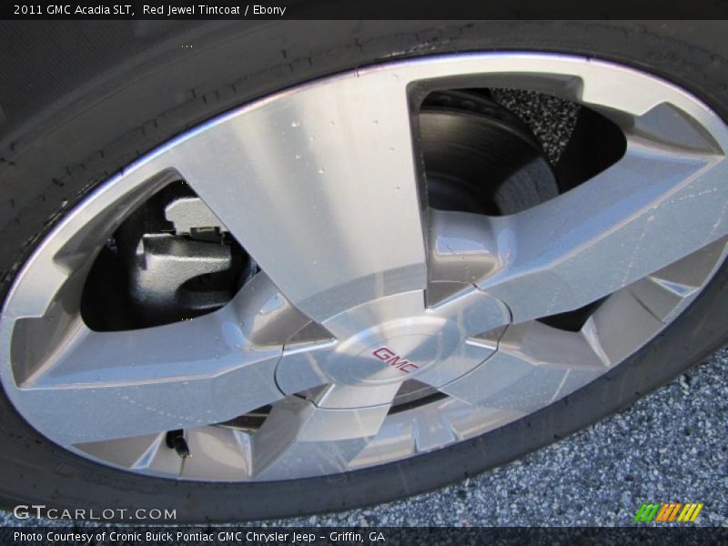 Red Jewel Tintcoat / Ebony 2011 GMC Acadia SLT