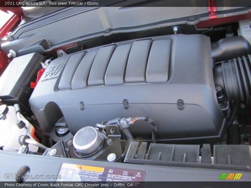 Red Jewel Tintcoat / Ebony 2011 GMC Acadia SLT