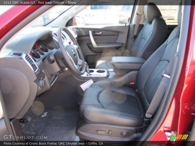 Red Jewel Tintcoat / Ebony 2011 GMC Acadia SLT