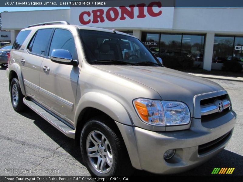 Desert Sand Mica / Taupe 2007 Toyota Sequoia Limited