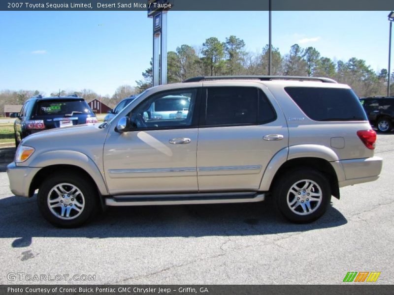  2007 Sequoia Limited Desert Sand Mica