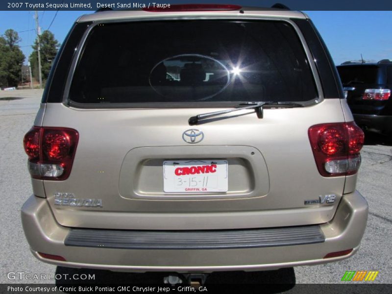 Desert Sand Mica / Taupe 2007 Toyota Sequoia Limited