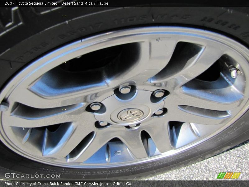 Desert Sand Mica / Taupe 2007 Toyota Sequoia Limited
