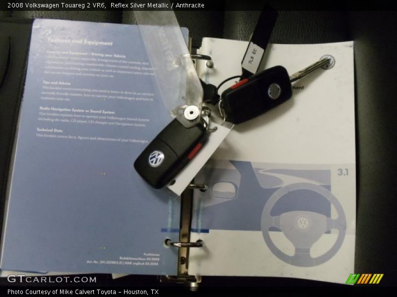 Reflex Silver Metallic / Anthracite 2008 Volkswagen Touareg 2 VR6