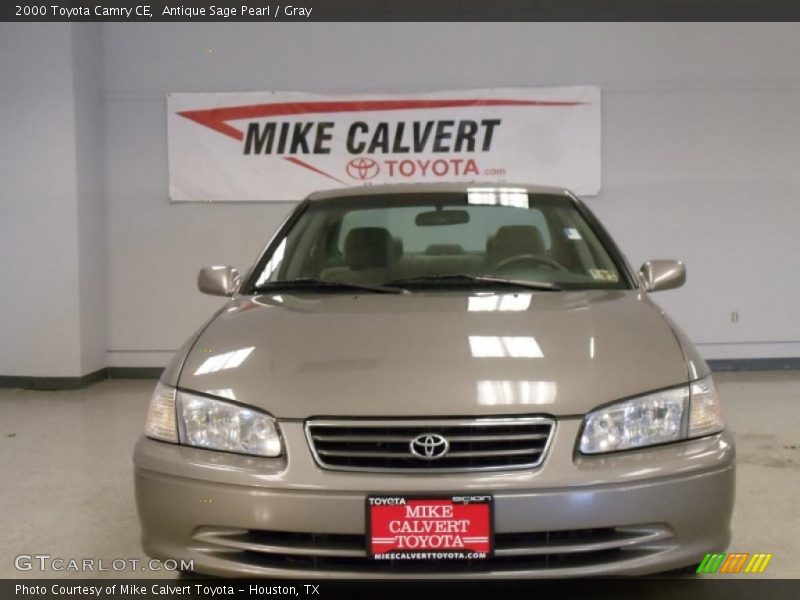Antique Sage Pearl / Gray 2000 Toyota Camry CE