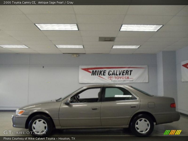 Antique Sage Pearl / Gray 2000 Toyota Camry CE