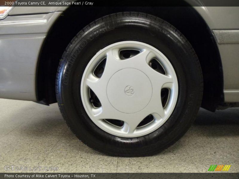 Antique Sage Pearl / Gray 2000 Toyota Camry CE