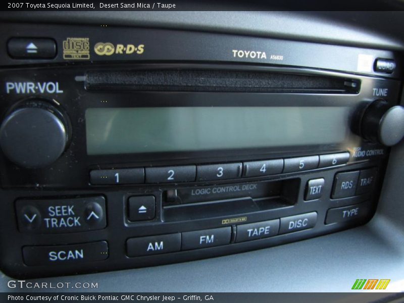 Desert Sand Mica / Taupe 2007 Toyota Sequoia Limited