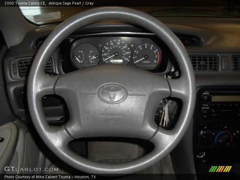 Antique Sage Pearl / Gray 2000 Toyota Camry CE