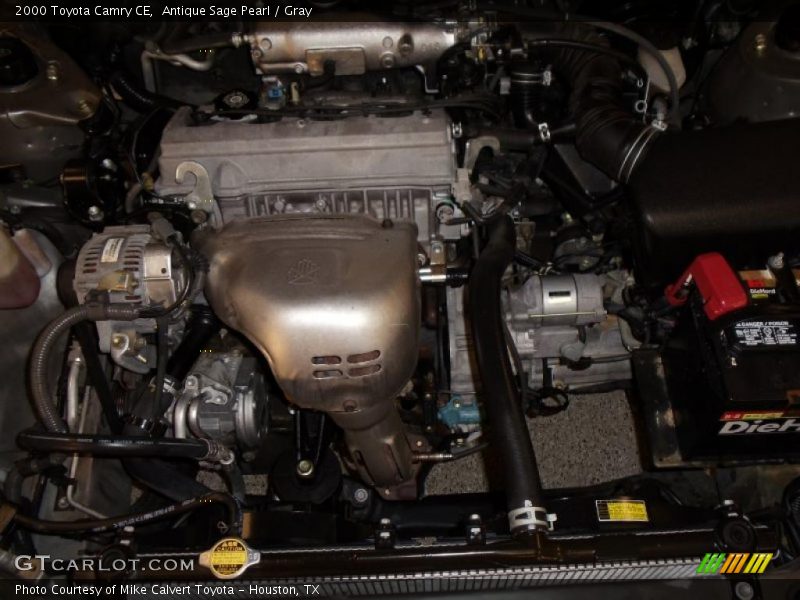 Antique Sage Pearl / Gray 2000 Toyota Camry CE