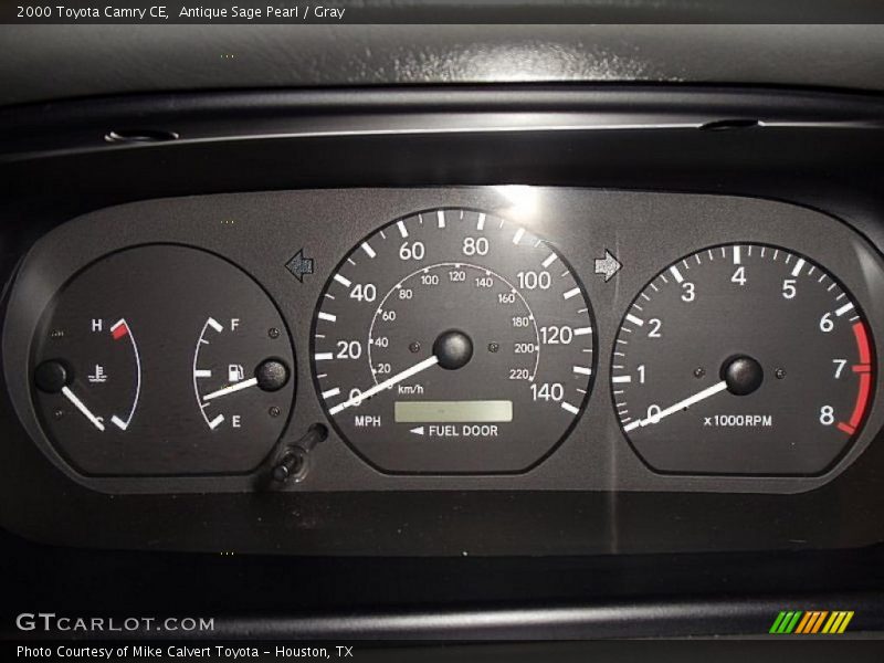 Antique Sage Pearl / Gray 2000 Toyota Camry CE