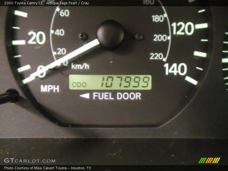 Antique Sage Pearl / Gray 2000 Toyota Camry CE