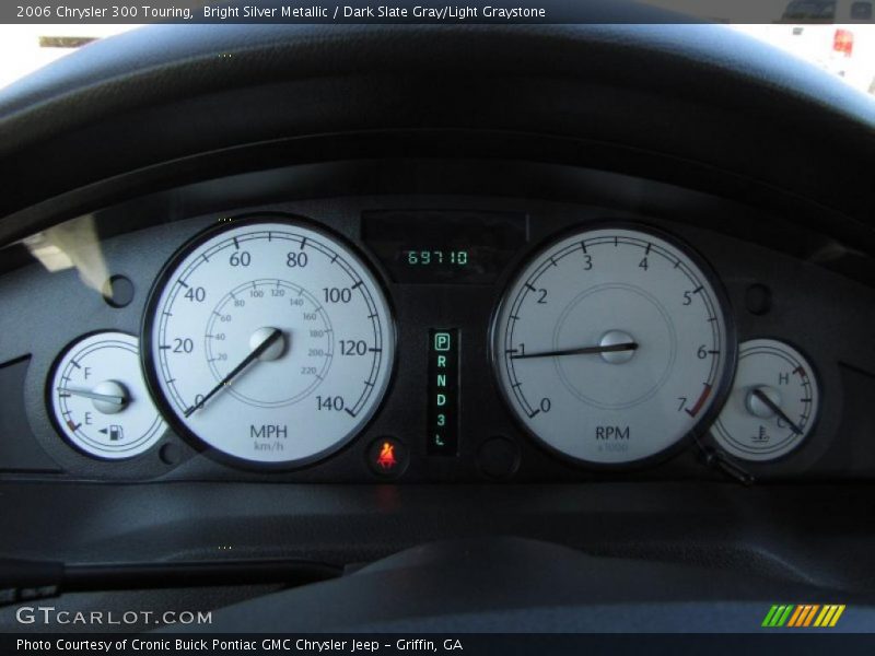 Bright Silver Metallic / Dark Slate Gray/Light Graystone 2006 Chrysler 300 Touring