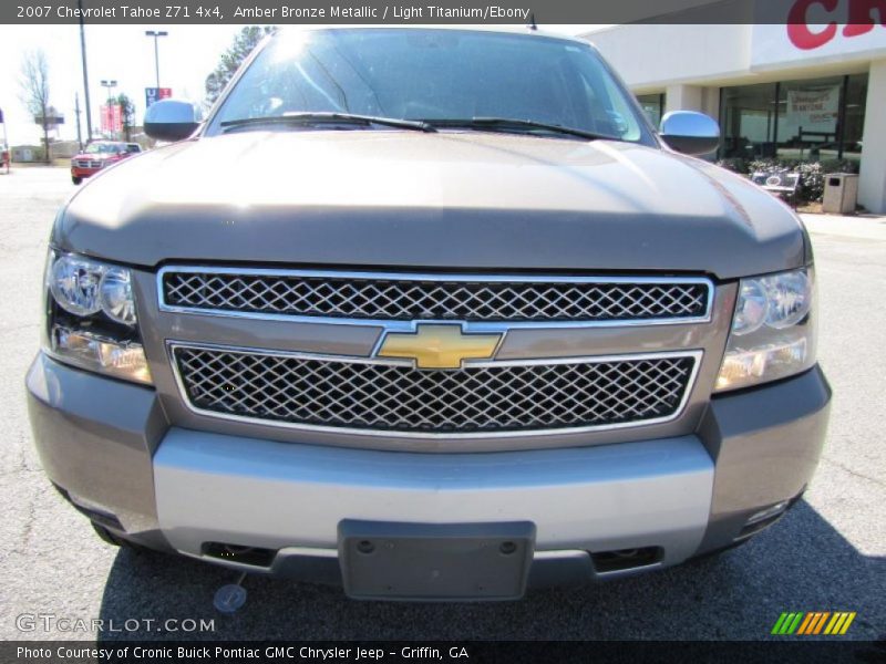 Amber Bronze Metallic / Light Titanium/Ebony 2007 Chevrolet Tahoe Z71 4x4