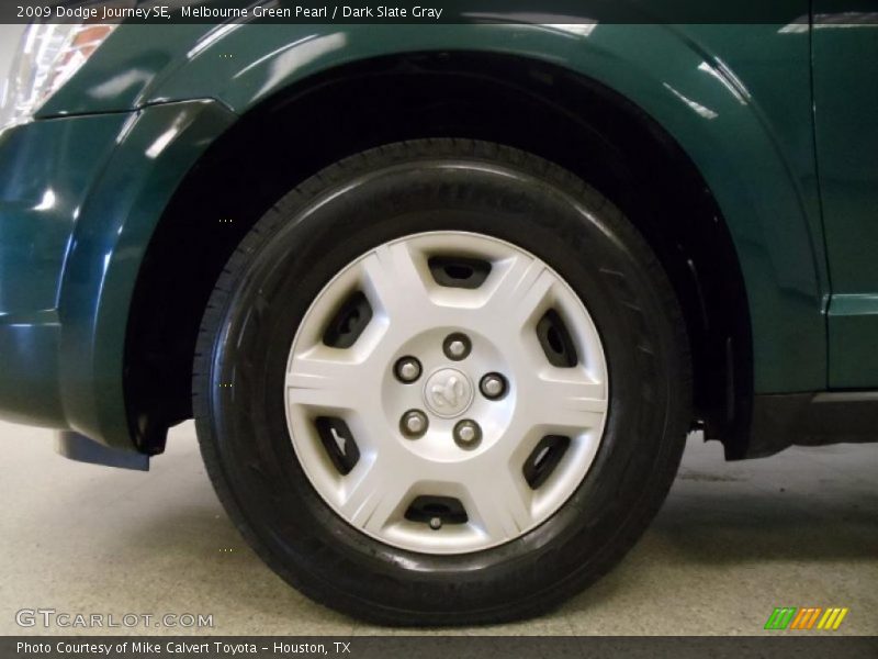Melbourne Green Pearl / Dark Slate Gray 2009 Dodge Journey SE