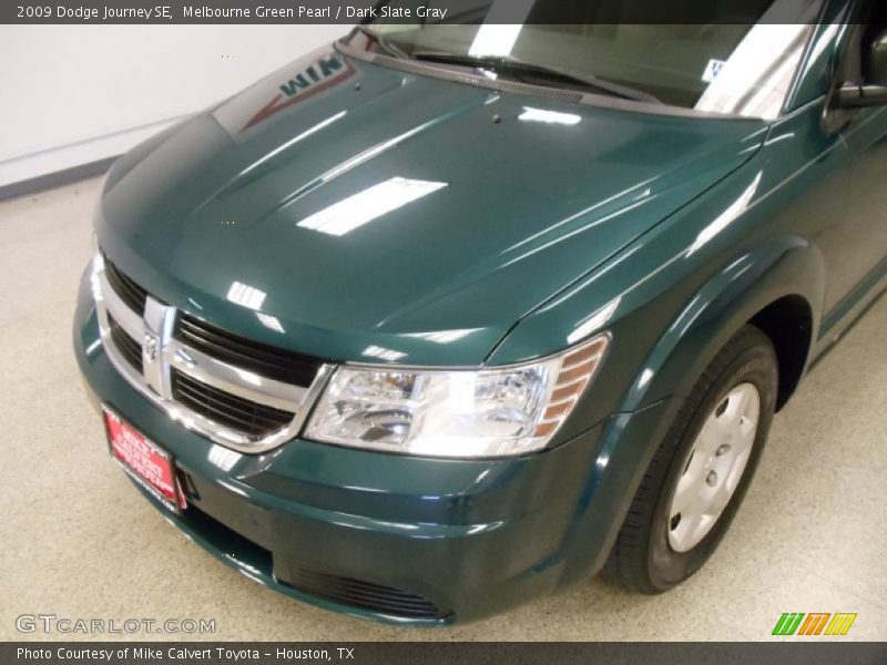 Melbourne Green Pearl / Dark Slate Gray 2009 Dodge Journey SE