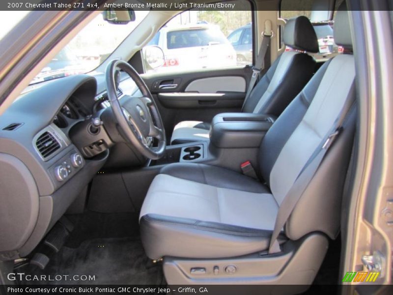Amber Bronze Metallic / Light Titanium/Ebony 2007 Chevrolet Tahoe Z71 4x4