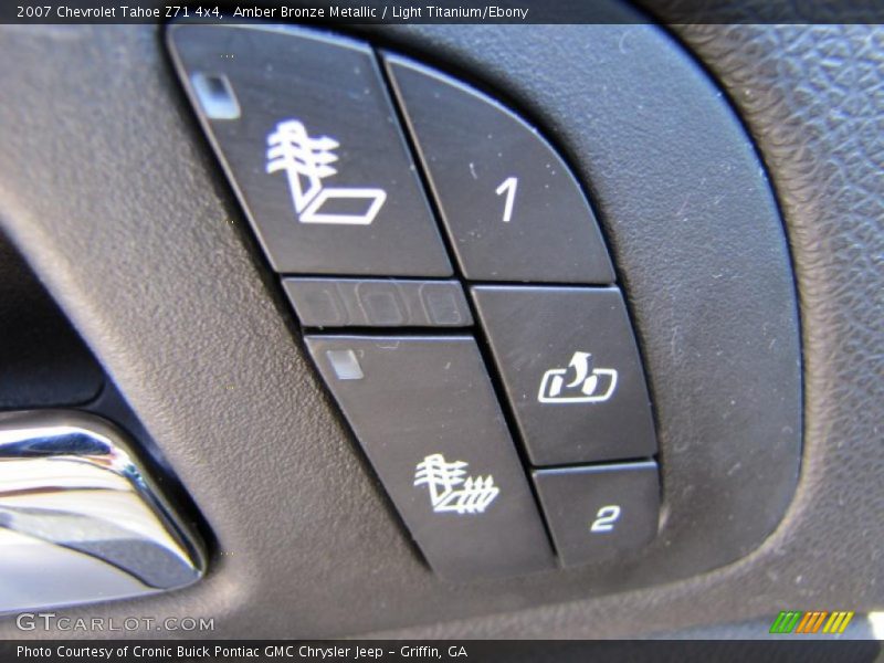 Amber Bronze Metallic / Light Titanium/Ebony 2007 Chevrolet Tahoe Z71 4x4