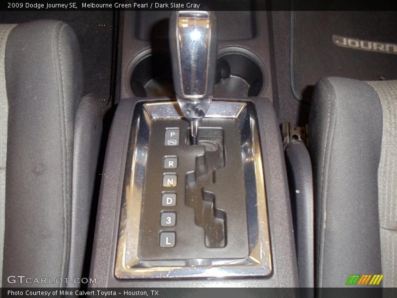 Melbourne Green Pearl / Dark Slate Gray 2009 Dodge Journey SE