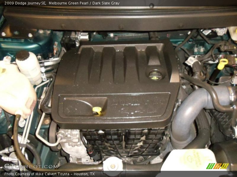 Melbourne Green Pearl / Dark Slate Gray 2009 Dodge Journey SE