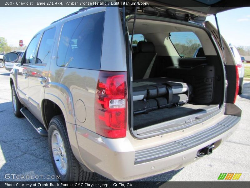 Amber Bronze Metallic / Light Titanium/Ebony 2007 Chevrolet Tahoe Z71 4x4