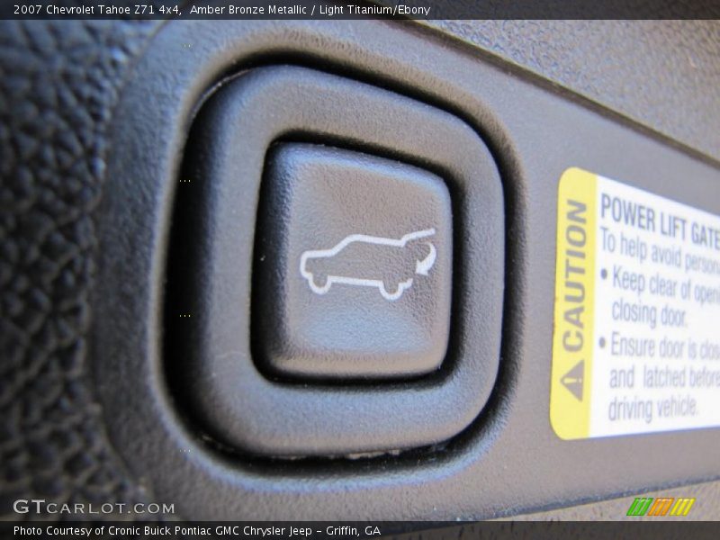 Amber Bronze Metallic / Light Titanium/Ebony 2007 Chevrolet Tahoe Z71 4x4