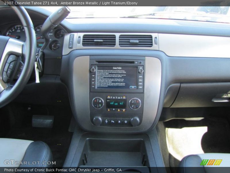 Amber Bronze Metallic / Light Titanium/Ebony 2007 Chevrolet Tahoe Z71 4x4
