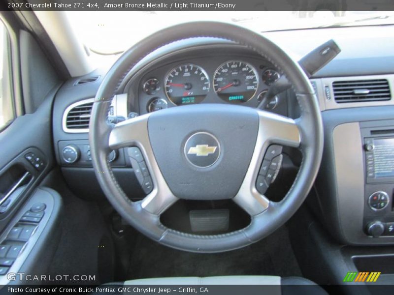 Amber Bronze Metallic / Light Titanium/Ebony 2007 Chevrolet Tahoe Z71 4x4