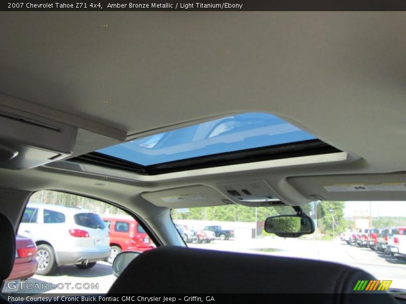 Amber Bronze Metallic / Light Titanium/Ebony 2007 Chevrolet Tahoe Z71 4x4
