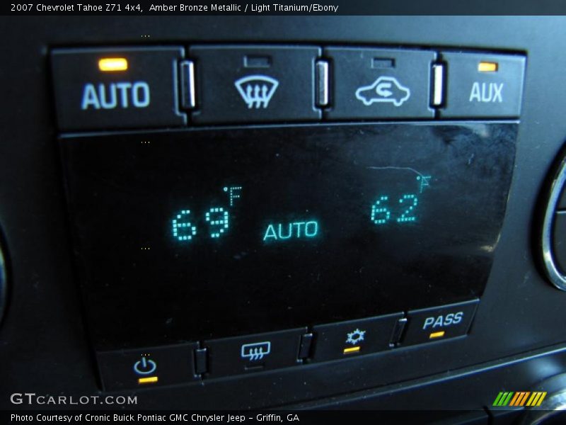 Amber Bronze Metallic / Light Titanium/Ebony 2007 Chevrolet Tahoe Z71 4x4