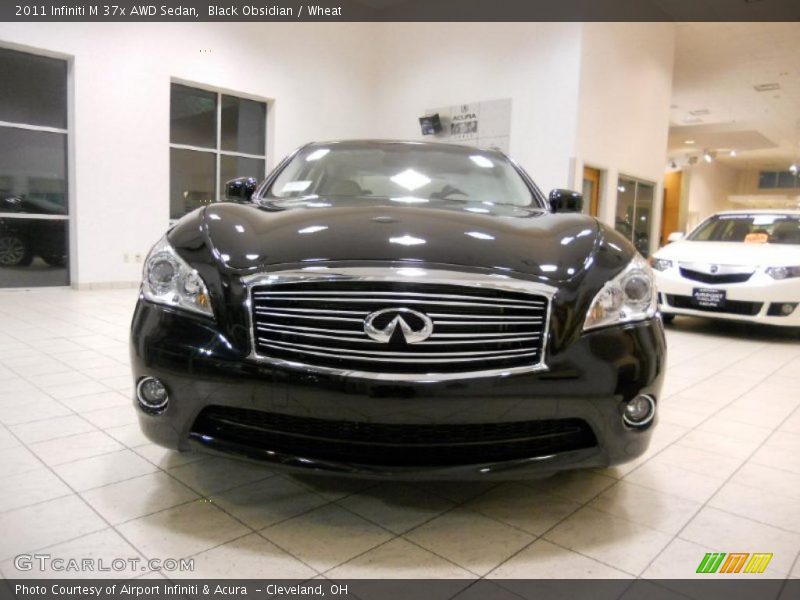 Black Obsidian / Wheat 2011 Infiniti M 37x AWD Sedan