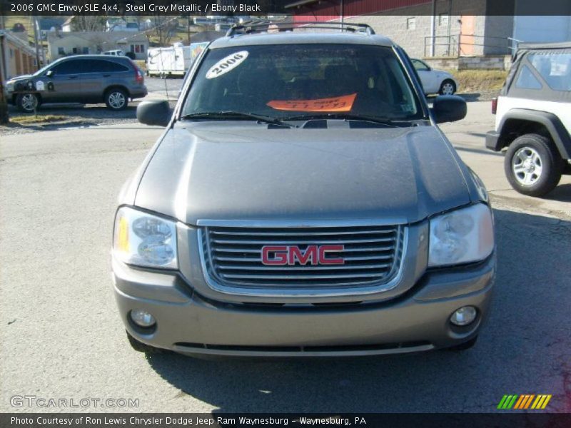 Steel Grey Metallic / Ebony Black 2006 GMC Envoy SLE 4x4