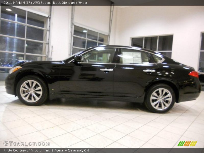 Black Obsidian / Wheat 2011 Infiniti M 37x AWD Sedan