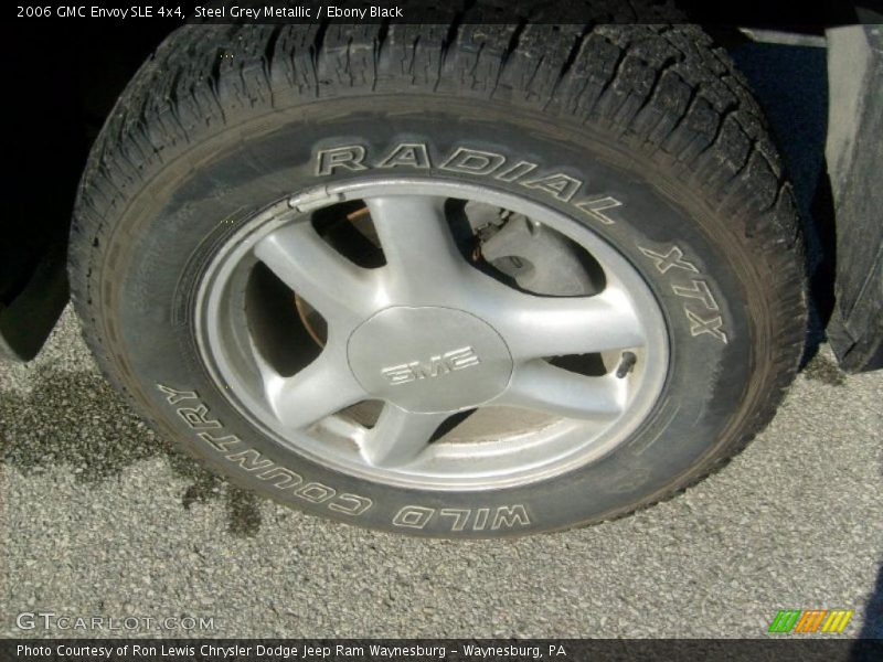 Steel Grey Metallic / Ebony Black 2006 GMC Envoy SLE 4x4