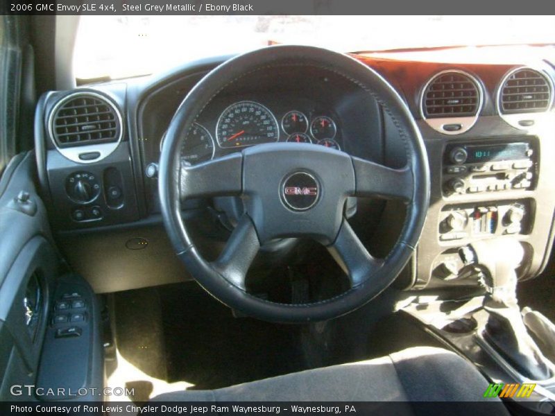 Steel Grey Metallic / Ebony Black 2006 GMC Envoy SLE 4x4