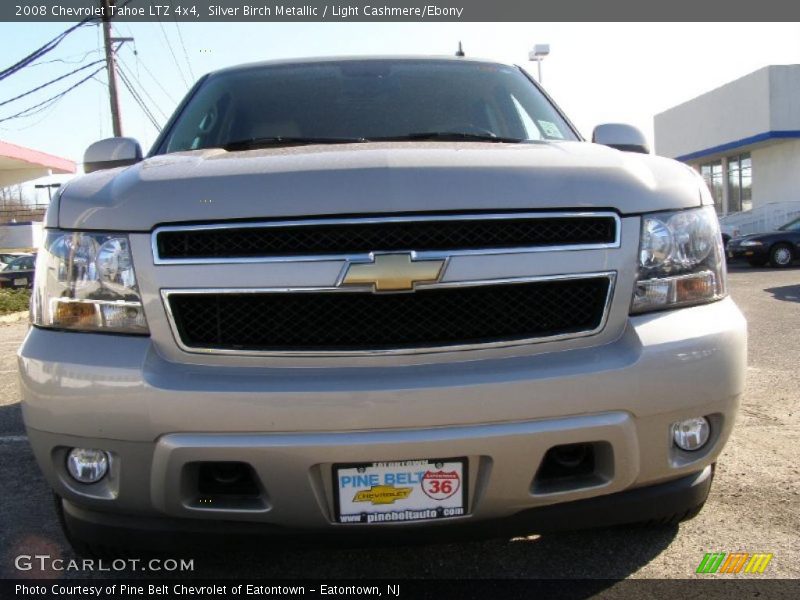 Silver Birch Metallic / Light Cashmere/Ebony 2008 Chevrolet Tahoe LTZ 4x4
